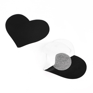 Cubrepezones Negros con Forma de Mariposa, Estrella, Corazón y Cruz, Máscara de Pecho para Adultos, Juego Erótico - Product Image 5