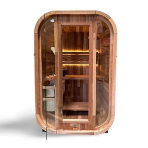 Sauna Cube Thermo Spruce pour 1 Personne avec Chauffage Électrique, Mini Sauna Extérieur, Cabine de Sauna par le Fabricant OEM - Product Image 1