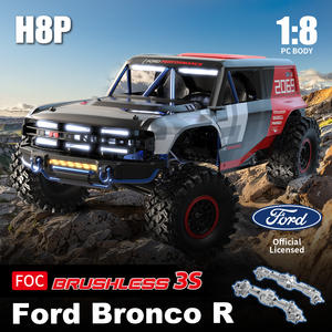 MJX H8P Hyper Go RC Crawler Brushless 1: Camion sur chenilles à l'échelle 8ème Ford Bronco <span class=keywords><strong>Baja</strong></span> <span class=keywords><strong>1000</strong></span> R Licence officielle H8H H8H + - Product Image 2