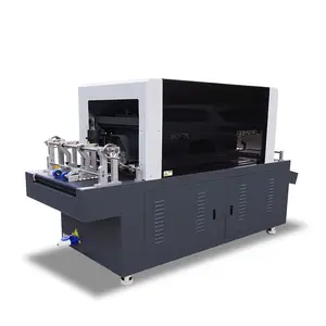 FocusIncדיגיטלי רב צבעים מדפסת הזרקת דיו מעבר יחיד מכונת אריזה מכונת הדפסת כוס נייר מדפסות Uv מעבר יחיד