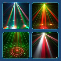Barra de Luces LED con Diseño de Caballo y Mariposa, Colorida, para Escenarios, Pubs, Discotecas, con Control de Sonido, para Fiestas Nocturnas y Pistas de Baile