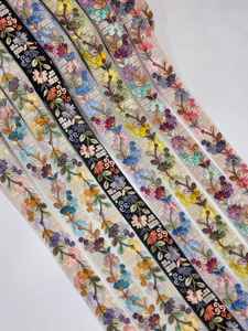 Tissu de dentelle tissu de dentelle pour les femmes robe de mariée pour la fête tulle rouleaux tissu en gros durable en utilisant - Product Image 3