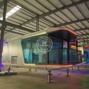 Casa Contenedor Modular Prefabricada de Lujo, Impermeable, Moderna, Ecológica, Tipo Cabaña, Comercial, Sostenible, Cápsula Espacial 2 - Product Image 3