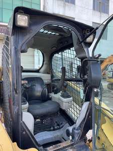 Cargadoras usadas de buen rendimiento Cat246C 289D 277 Cargadora de deslizamiento usada 3Ton 99% nueva Rueda MINICARGADORA pieza original para Venta barata - Product Image 4