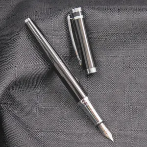 New Classic Chinese Style Luxury Business Fountain Pen Best Gift For Men Metal Pen With Logo