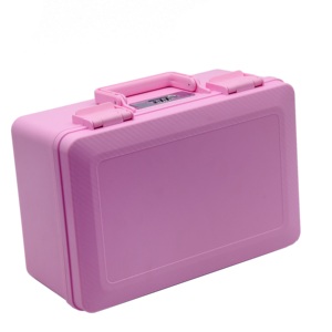 Lockable Storage Box Custom Carrying Portable Case Instrument Carrying Cases Plastic With Digital Combination Lock