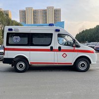 Nueva Ambulancia Diésel Manual Dongfeng con Tracción Delantera, Dimensiones de 3-8m de Largo, Velocidad Máxima de 150km/h, Vehículo de Emergencia, Euro 3, Producto Popular en China