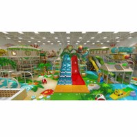 Aire de jeux familiale intérieure pour enfants