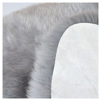 Tapis de prière et de yoga robuste en peau de mouton Okayda, antidérapant, taille et couleur personnalisables