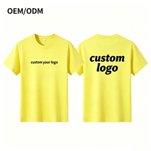 T-Shirt in Cotone di Alta Qualità, Tinta Unita, Stampa Serigrafica, Morbida al Tatto, Etichetta Privata, per Uso Estivo - Product Image 1