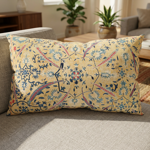 Wholesale Modern Floral Pattern Cushion Cover Custom Digital Printing for Home Hotel Hospital <b>Decorative</b> <b>Pillows</b> - Product Image 3