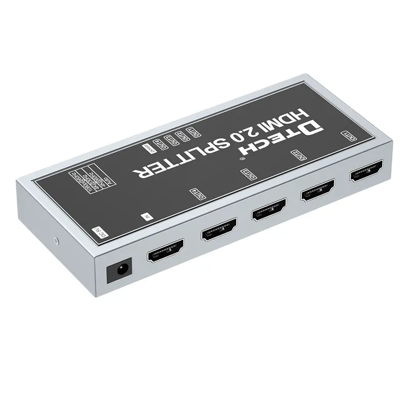 DTECH HDMI Splitter 1x4 4 port HDMI 2.0 4K60Hz 18Gbps HDR CEC for PS4 laptop