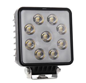 Luz de Trabajo LED BRTLED para Excavadora, Cuadrada, 4.3 Pulgadas, 12V 24V, IP68 Impermeable, Económica, Agrícola, Haz de Luz Amplio, Delgada, para Tractor, 3600LM - Product Image 2