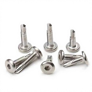 <span class=keywords><strong>Viti</strong></span> Autofilettanti Esagonali in <span class=keywords><strong>Acciaio</strong></span> <span class=keywords><strong>Inox</strong></span> 316 306 CLASSE 4 Zincate con Filettatura Fine Metrica e Punta Svasata - Product Image 5