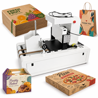 Machine d'impression jet d'encre Hanjie One Pass pour sacs en papier kraft, boîtes en carton ondulé et boîtes à pizza