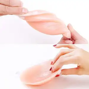 حمالة صدر لاصقة غير مرئية بدون حمالات، حمالة صدر من السيليكون يمكن إعادة استخدامها لظهر عاري بدون حمالات