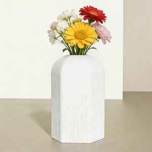 Jarrón Decorativo de Cerámica Hecho a Mano, Estilo Nórdico Moderno, Ecológico, Resistente a los Arañazos, Cocido a Alta Temperatura, para Mesa - Product Image 2