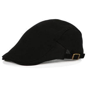 Nuovo Arrivo all'Ingrosso: Cappello Newsboy Unisex in Twill Lavato, Tinta Unita, Vestibilità Slim per Viaggi e Attività all'Aperto - Product Image 4