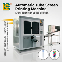 Machine d'impression sérigraphique professionnelle nouvelle génération entièrement automatique à grande vitesse 8 postes 3600 pièces/heure multicolore avec système de séchage UV pour tubes