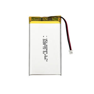 공장 OEM <span class=keywords><strong>3.7v</strong></span> 충전식 UFX 603665 배터리 1700mAh 파우치 셀 UFX 603665 리튬 폴리머 <span class=keywords><strong>3.7v</strong></span> 1700mAh 리포 배터리 - Product Image 1