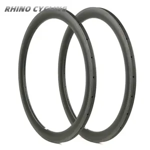 carbon road rims 28mm Wide 50 Mm Deep Carbon Disc Gravel Clincher Tubeless Bicycle Rim 29 Carbon Rims Wheels