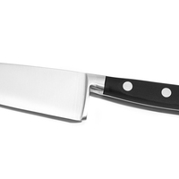 Xyj couteau de chef 6 pouces en acier, inoxydable à haute teneur en carbone 5cr15mov couteaux de cuisine avec manche à pom