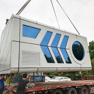 Espace capsule d'hébergement populaire sur Internet, conteneur de vie mobile intégré, villa, tourisme culturel, zone panoramique, salon - Product Image 1