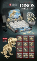 Bloques de construcción de dinosaurios, minijuegos de bloques de construcción, figuras, bloques de construcción, juguetes para niños
