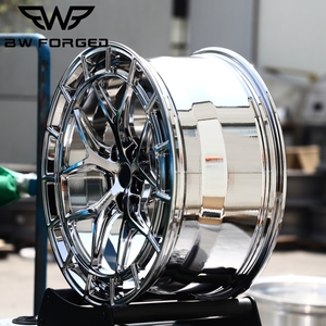 Ruedas Forjadas HFX-1 Cóncavas Cromadas Personalizadas para Autos de Pasajeros, Multirradio 5x114.3 5x112 5x120 para <span class=keywords><strong>Audi</strong></span> BMW M2/M3/M4/<span class=keywords><strong>M5</strong></span>/X5/X6 - Product Image 4