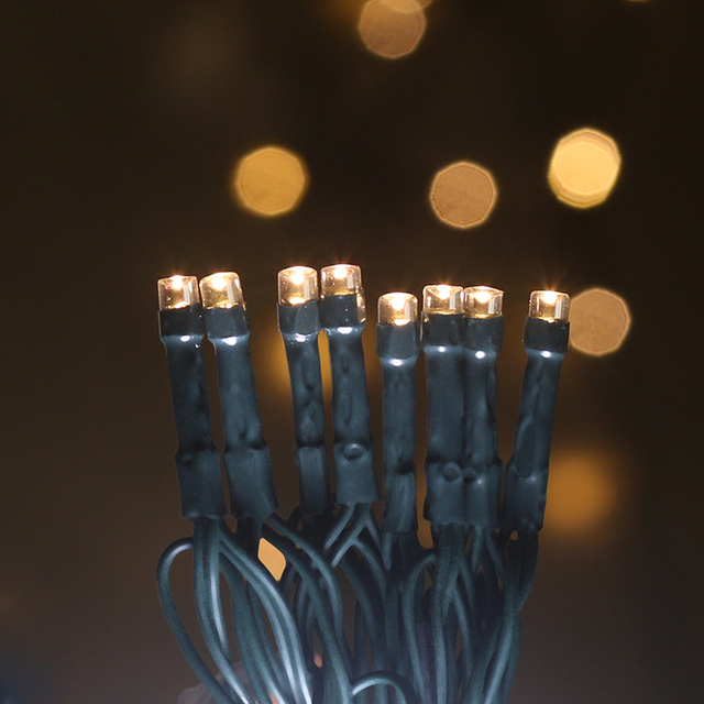 Customized 100 Led Mini Light Set IP44 Waterproof 100 LEDs Outdoor Christmas Fairy Lights