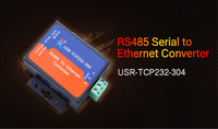 Nouveau convertisseur de port série Modbus RS485 vers Wi-Fi, serveur DC 12V USR-TCP232-304, transmission de données, DHCP/DNS pris en charge