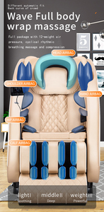 Neues Design Luxus Shiatsu <span class=keywords><strong>Massage</strong></span> stuhl Foot Spa Ganzkörper <span class=keywords><strong>massage</strong></span> sitz Schwerelosigkeit <span class=keywords><strong>Massage</strong></span> stuhl - Product Image 4