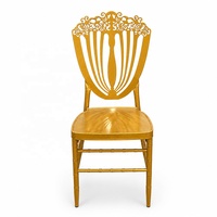 Chaises de banquet en gros à prix réduit – Mobilier d'hôtel empilable et durable en fer et métal pour mariages, événements et fêtes