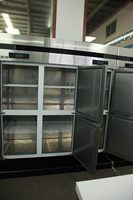 Congélateur à quatre portes anti-rouille pour buffet