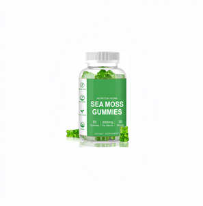 Etiqueta privada Vegano Sea Moss Bladderwrack Gummies 60 Count Premium Health Wellness Vitamins OEM/ODM para mujeres embarazadas Recién nacidos - Product Image 1