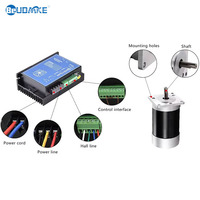 BeUDMKE Moteur Brushless Basse Vitesse 50w 150w 12v 310v 300rpm 450 Rpm Moteur Électrique Bldc