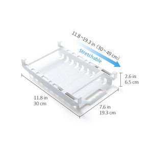 Fournitures de <span class=keywords><strong>cuisine</strong></span> en plastique rétractables sac d'étanchéité support de <span class=keywords><strong>suspension</strong></span> pour étagère de rangement de réfrigérateur avec piste et clip - Product Image 6