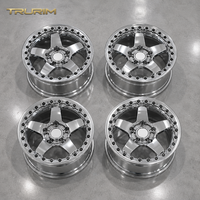 Jantes de course 2 pièces 15x8 15x10 15-19 pouces 5x4.75 à trous de balle pour Chevy S10 5x4.75, jantes Bullet Flake, pièces de voiture 4x4
