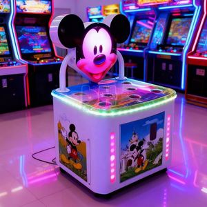 Machine de jeu d'arcade à monnayeur Baihui Animation Two Person Hammer Strike avec garantie d'un an - Product Image 3