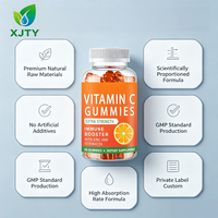Gummies de Vitamine C Naturelles Extra Fortes, Complément Alimentaire pour Adultes, Stimulant Immunitaire au Zinc et à l'Échinacée, Fourniture Directe Usine