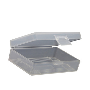 Portable Battery Case For 21700 20700 Li-<b>Polymer</b> Batteries Transparent White Storage Box - Product Image 4