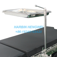 Accessoire de table OU Plateau d'instruments double face Plateau de fixation Mayo réglable