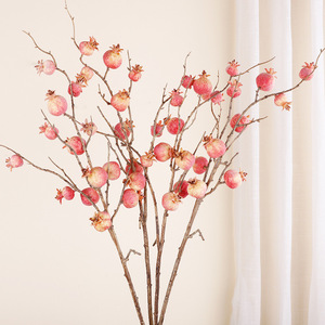 ผลทับทิมประดิษฐ์ Autumn Frost ขนาด 30 ซม.-100 ซม. คุณภาพสูง ของตกแต่งบ้าน ของตกแต่งตรุษจีน - Product Image 3