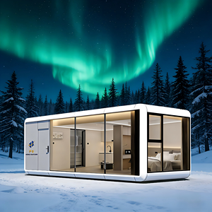 Cabaña Móvil Preparada para Energía Solar con Vidrio Panorámico, Estructura Resistente - Product Image 2
