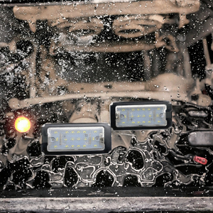 <span class=keywords><strong>Abarth</strong></span> <span class=keywords><strong>500</strong></span> Auto Exterior LED Lights Waterproof White Rear Taillight and License Plate 12V New Condition Car Plate Number Light - Product Image 3