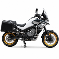Pour CFMOTO 800MT : Accessoires de montage/amélioration rapides pour les trois boîtes latérales, la boîte arrière et le pare-chocs inférieur en acier.