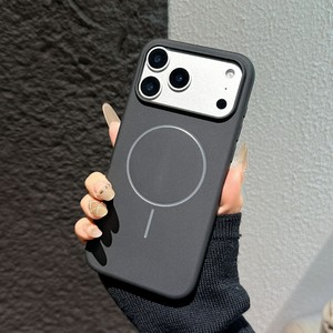 เคสกันกระแทก TPU แบบด้าน ดีไซน์หรูหรา รองรับการชาร์จแม่เหล็ก มี 7 สี สำหรับ iPhone 16 15 14 13 12 11 Pro - Product Image 1