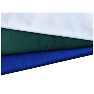 195gsm Polyester Cotton twill vải 65/35 TC Ripstop <span class=keywords><strong>poplin</strong></span> nhuộm Heavyweight phù hợp với quần áo Dresses <span class=keywords><strong>T</strong></span>úi Hàng may mặ<span class=keywords><strong>c</strong></span> bệnh viện - Product Image 1