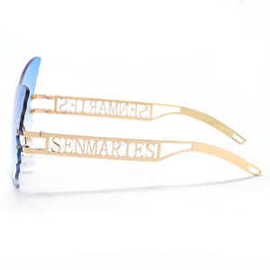 Ala Gafas de sol Marco Etiqueta blanca Tonos Mujeres Gafas de Sol de marca Mujeres Sexy Gafas de sol con forma de mariposa - Product Image 6