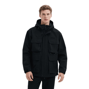 <span class=keywords><strong>2025</strong></span> Tùy Chỉnh Người Đàn Ông Của <span class=keywords><strong>Softshell</strong></span> Áo Khoác Windproof Không Thấm Nước Ngoài Trời Đi Bộ Đường Dài <span class=keywords><strong>S</strong></span>ăn Bắn Cổ Điển Áo Gió Trùm đầu Cổ Áo Ngoại Quan - Product Image 4